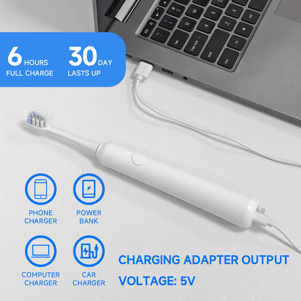 DOCOLAB Sonic Electric Toothbr - огляд і ціна Teeth Whitening Toothbrush