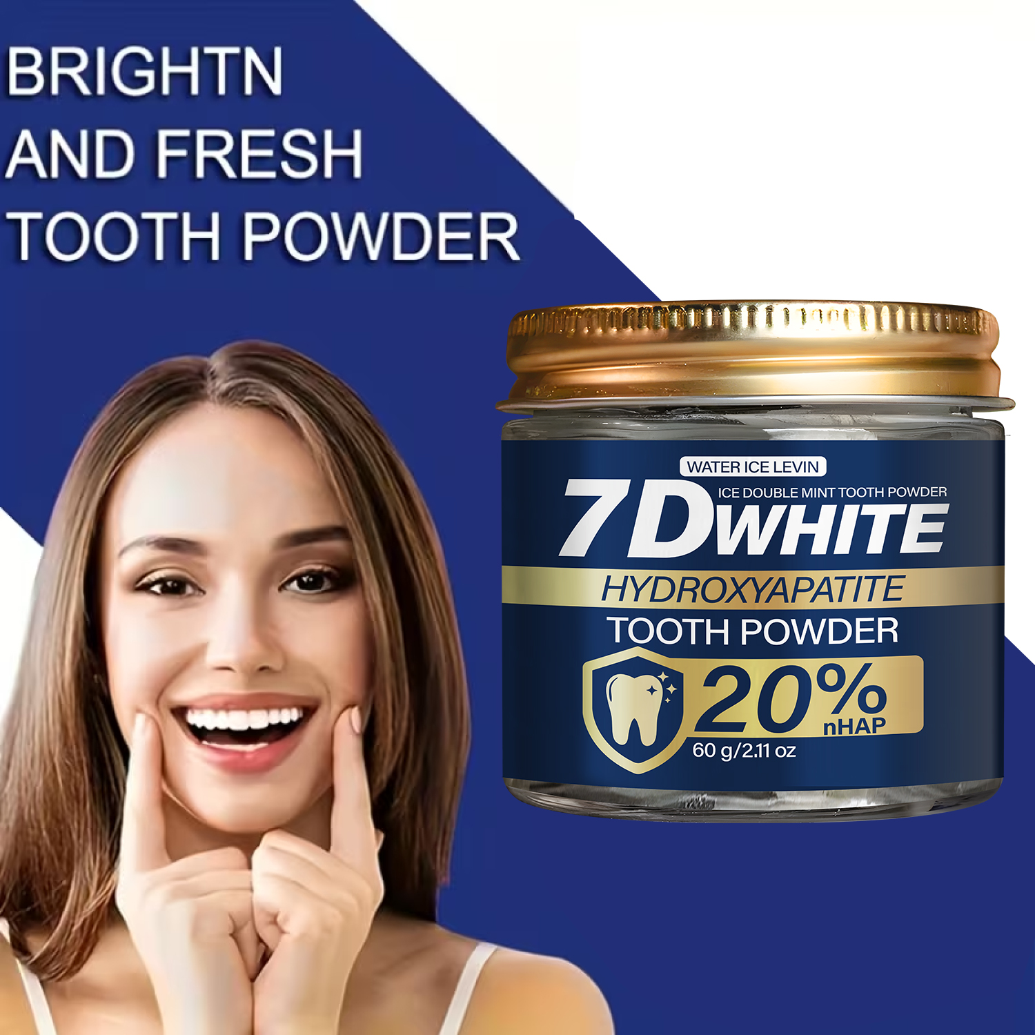 Hydroxyapatite Tooth Powder 60 - огляд і ціна Teeth Whitening Oil Pulling