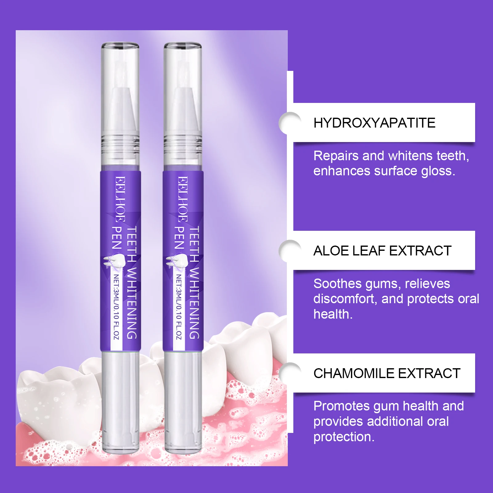 Teeth Whitening Pen Teeth Gel  - огляд і ціна Teeth Whitening Serum